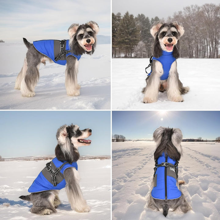 Hundemantel Winter Hundejacke Hundegeschirr Mantel Welpenmantel Jacke Weste Kleidung Kleines Hundege