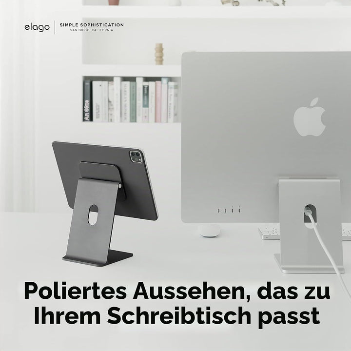 elago Premium Magnetischer Ständer Kompatibel mit iPad Pro 12.9 Zoll [5., 4. Gen], iPad Pro 11 Zoll