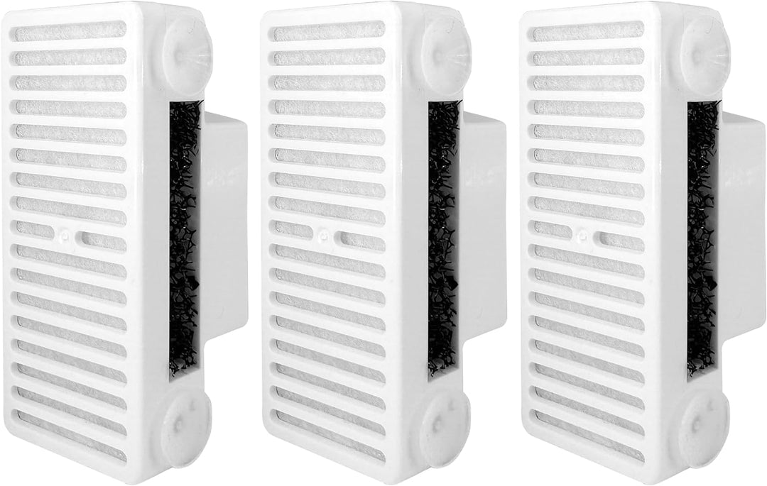 Pioneer Pet 3 Stück T-förmige Filter für Swan Food + Wasserstation und Serene Preminum Trinkbrunnen