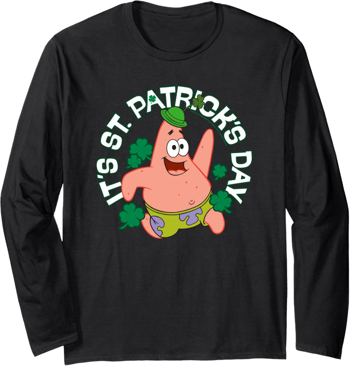 SpongeBob SquarePants It's St. Patrick's Day Langarmshirt