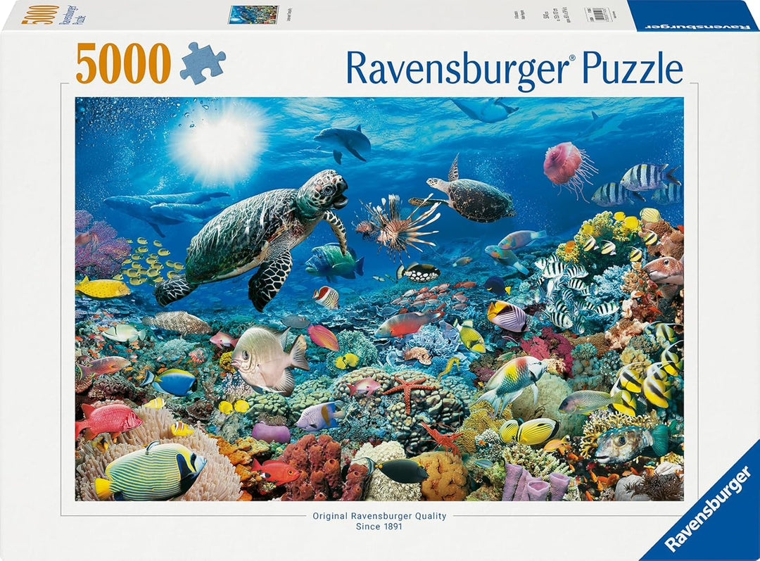 Ravensburger 17426 - Leben im Korallenriff - 5000 Teile Puzzle (153x101 cm)