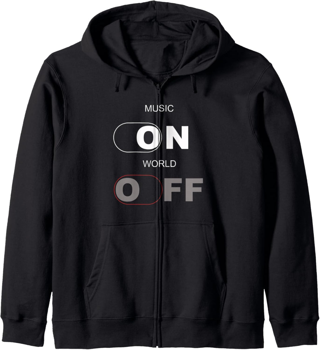 Musik ON World Off, das sind schwierige Zeiten, in denen Kapuzenjacke