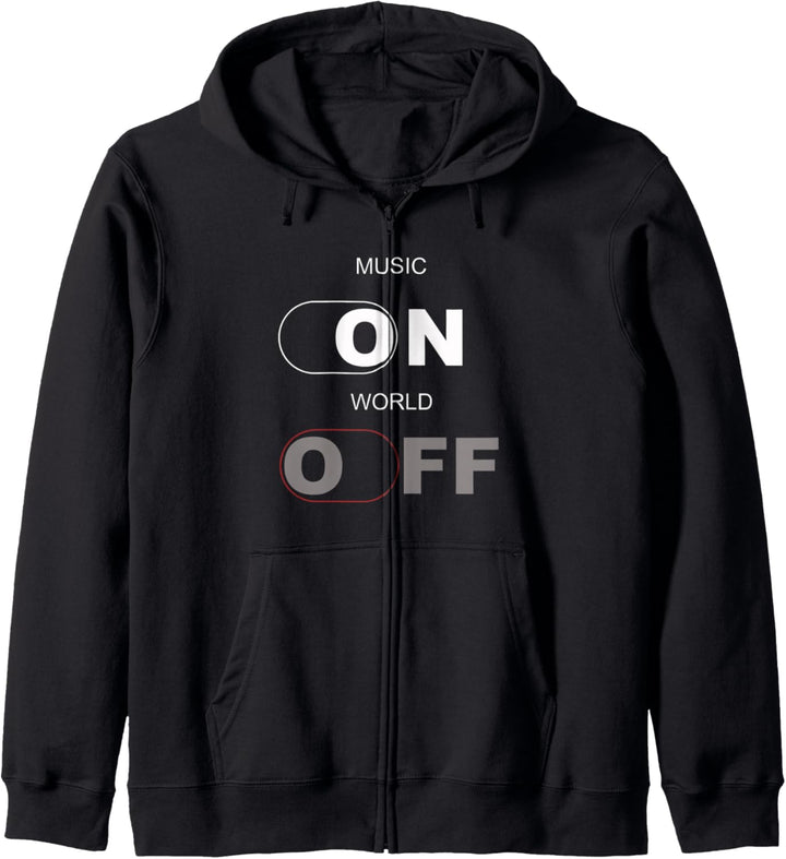 Musik ON World Off, das sind schwierige Zeiten, in denen Kapuzenjacke