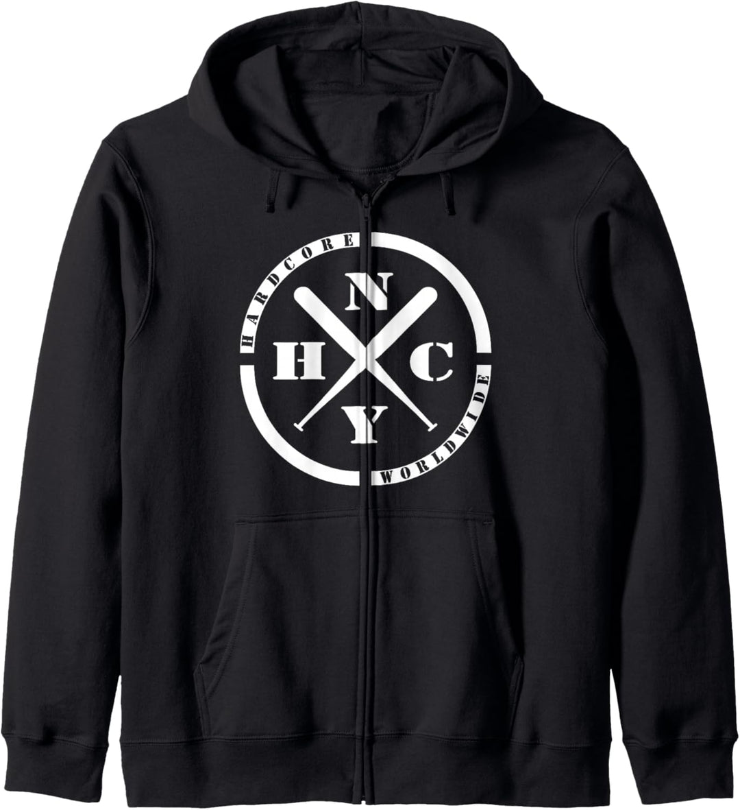 NEW YORK Hardcore is Worldwide NYHC Punks Not Dead Kapuzenjacke