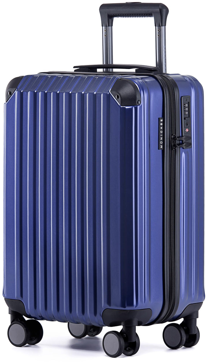 M816 TSA-Schloss Koffer Reisekoffer Trolley Kofferset Hardschale Boardcase (Diamondblau, Kleiner Kof