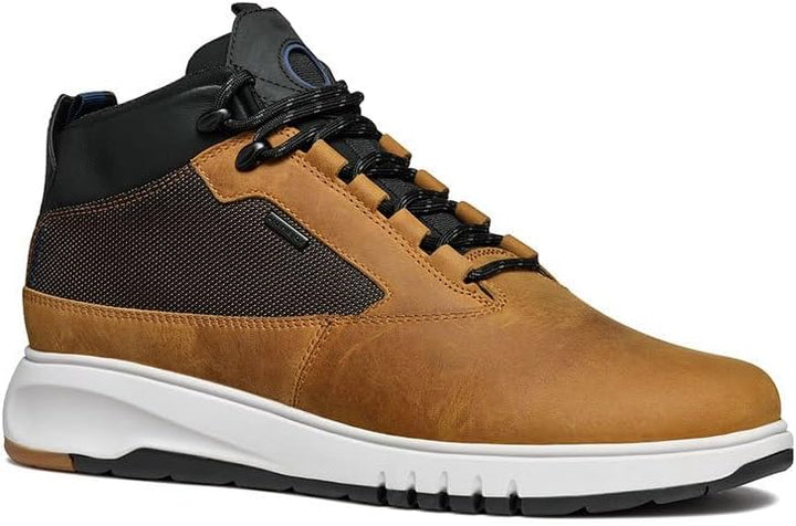 Geox Herren U Aerantis 4x4 B ABX Ankle Boot 40 EU Ochre Dk Coffee, 40 EU Ochre Dk Coffee
