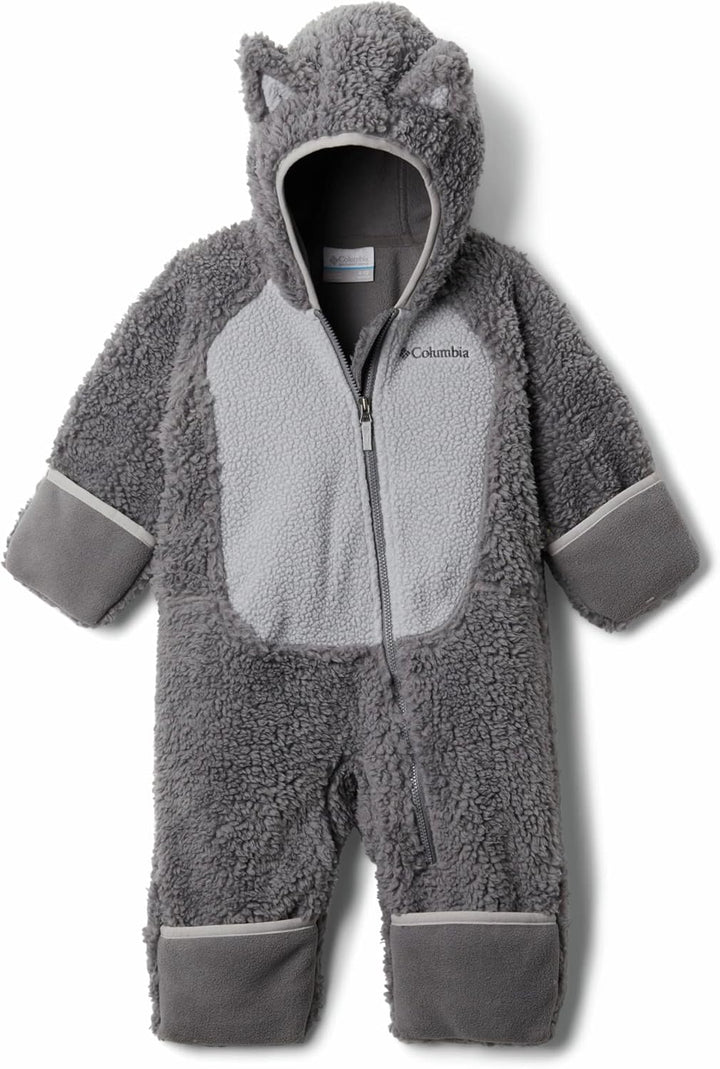 Columbia Unisex Kinder Foxy Baby Sherpa Bunting Schneeanzug 0/3 City Grey, Columbia Grey, 0/3 City G