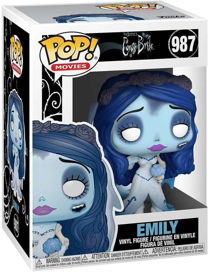 Funko Pop! Movies: The Corpse Bride - Emily - Hochzeit mit Einer Leiche - Vinyl-Sammelfigur - Gesche