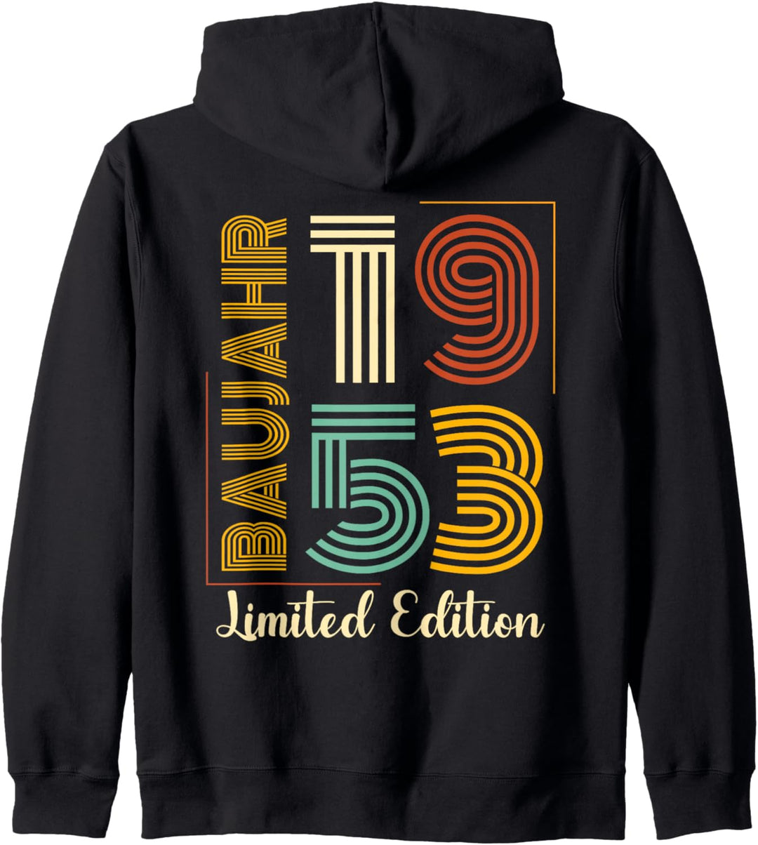1953 Jahrgang Baujahr 1953 Kapuzenjacke