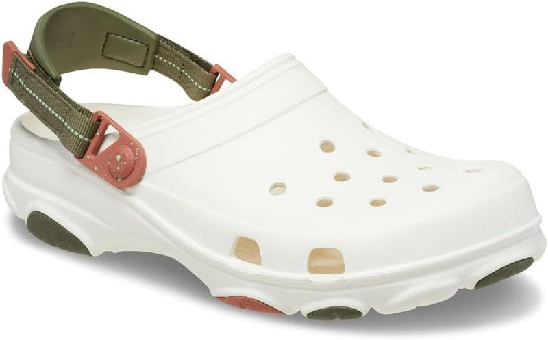 Crocs Unisex Classic All Terrain Clogs 36/37 EU Chalk, 36/37 EU Chalk