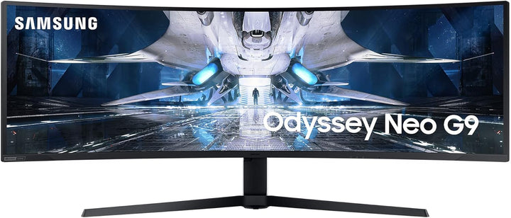 Samsung LS49AG954NU 124,5 cm (49 Zoll) 5120 x 1440 Pixel 5K Ultra HD LCD Schwarz, Weiss