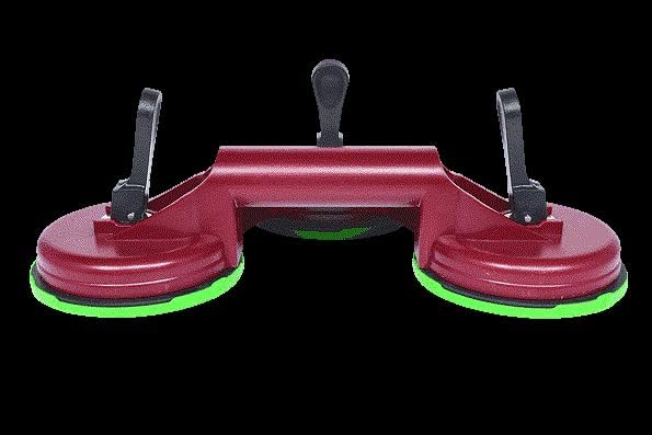 KS Tools 140.1007 Dreifach-Saugheber, 70kg