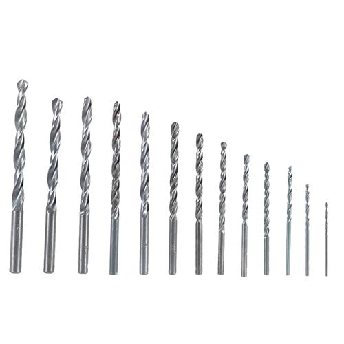 Metallbohrer HSS G DIN 1869 2,0-13,0mm Metallbohrer extra lang 9 mm Gesamtlänge 250mm 5 Stück, 9 mm