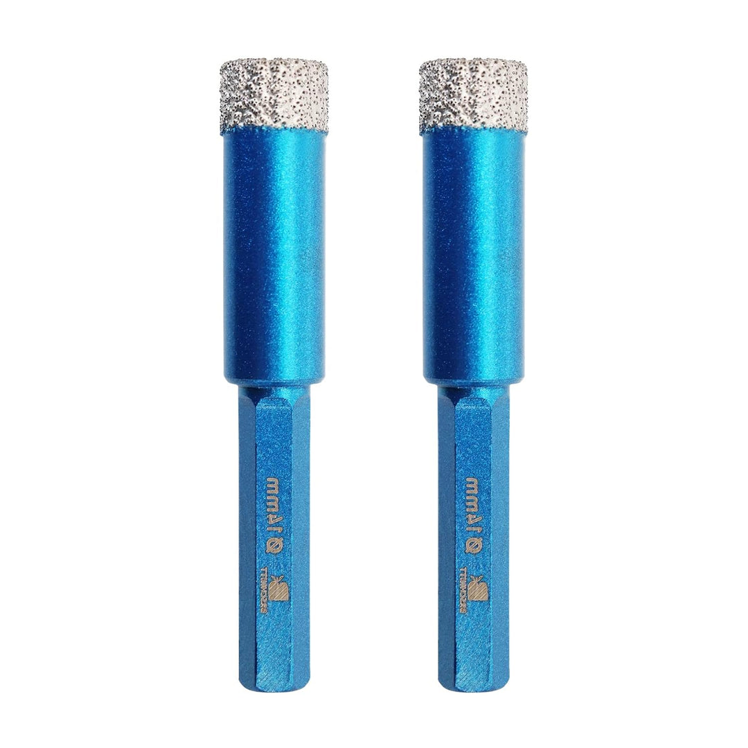 Diamant Trockenbohrer Fliesenbohrer 14mm - BRSCHNITT Sechskant-Schaft fliesenbohrer set Lochsäge für