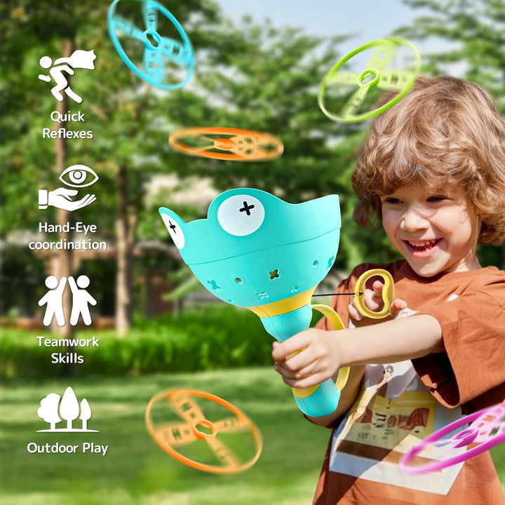Outdoor Spielzeug Kinder Ab 4 5 6 7 8, Gartenspielzeug FüR Kinder Ab 4-8 Jahre, 2 Packs & 24 Discs F