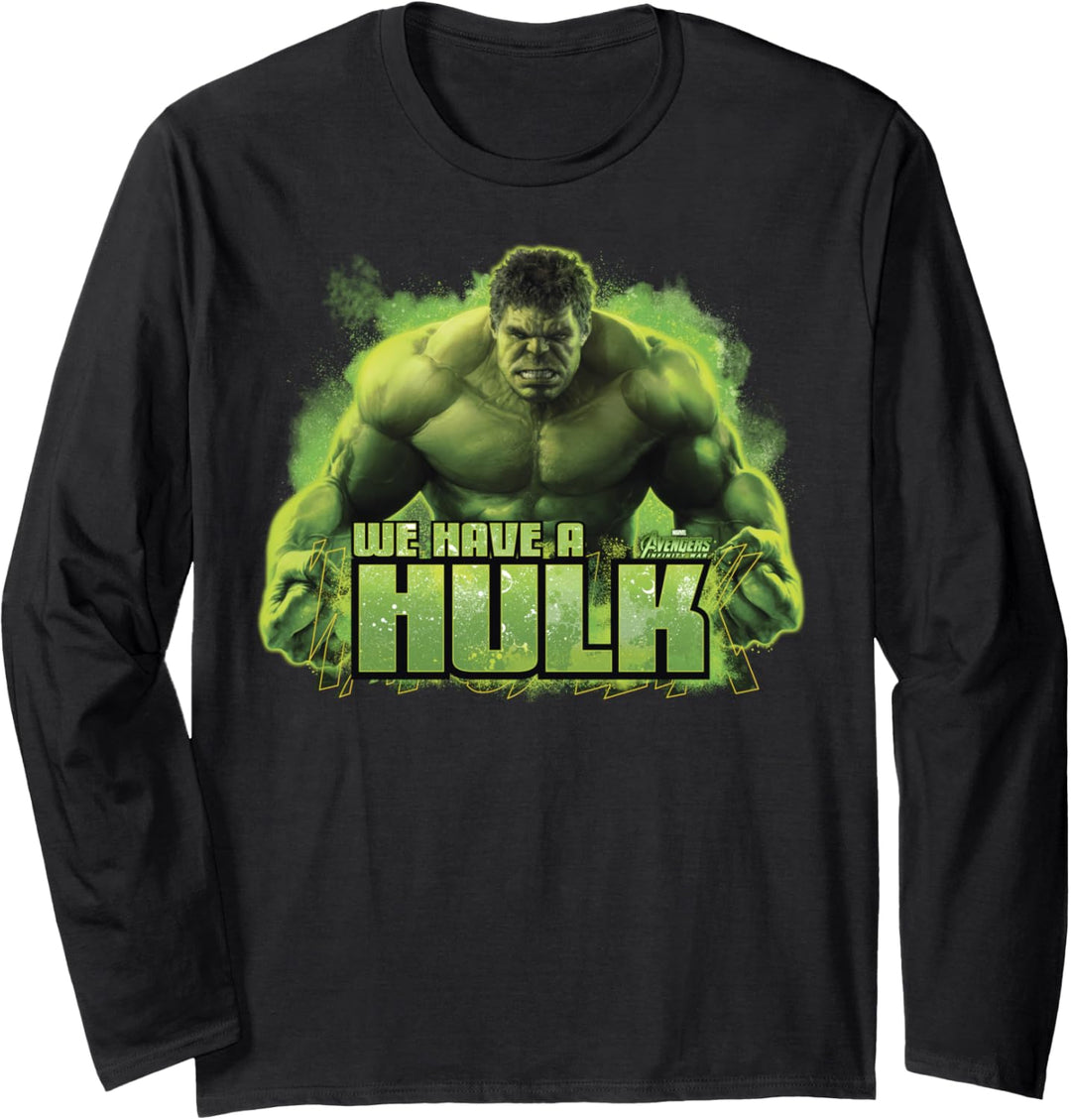 Marvel Avengers: Infinity War We Have A Hulk Langarmshirt