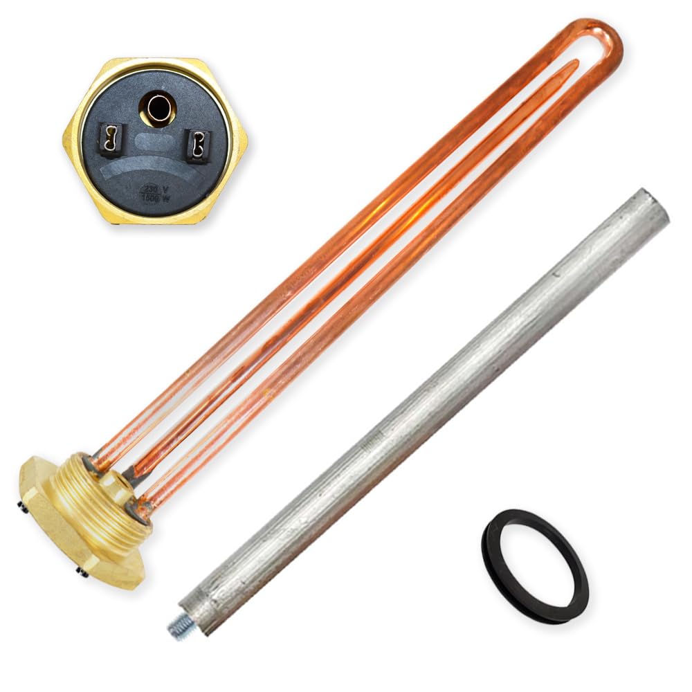 GOLDMAN SERVICE Heizkörper-Set für Elektro-Thermoskanne, Monoblock, mit Gewinde, 1¼ Zoll, Magnesium-