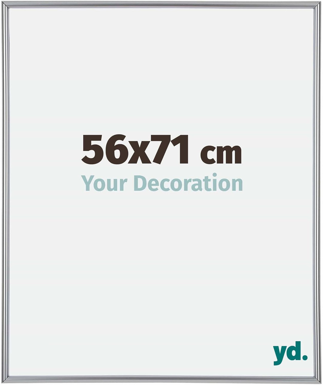yd. Your Decoration - Bilderrahmen 56x71 cm - Bilderrahmen aus Kunststoff mit Acrylglas - Ausgezeich