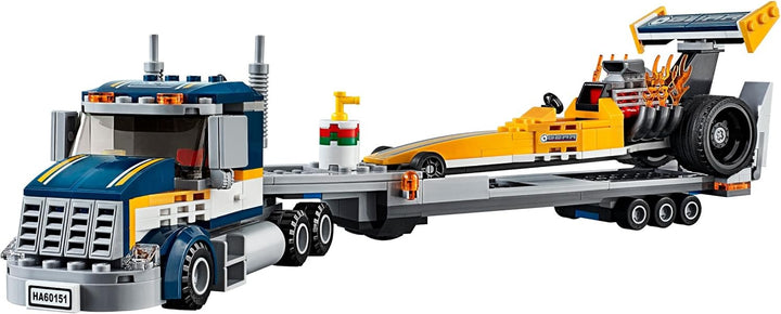 LEGO City 60151 - Dragster-Transporter