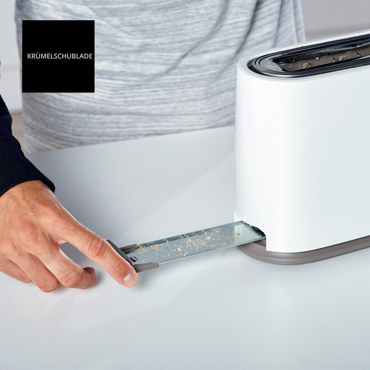 Taurus My Toast Toaster mit langem und extra breitem Schlitz, Kunststoff, mehrfarbig 1 Lange Schlitz
