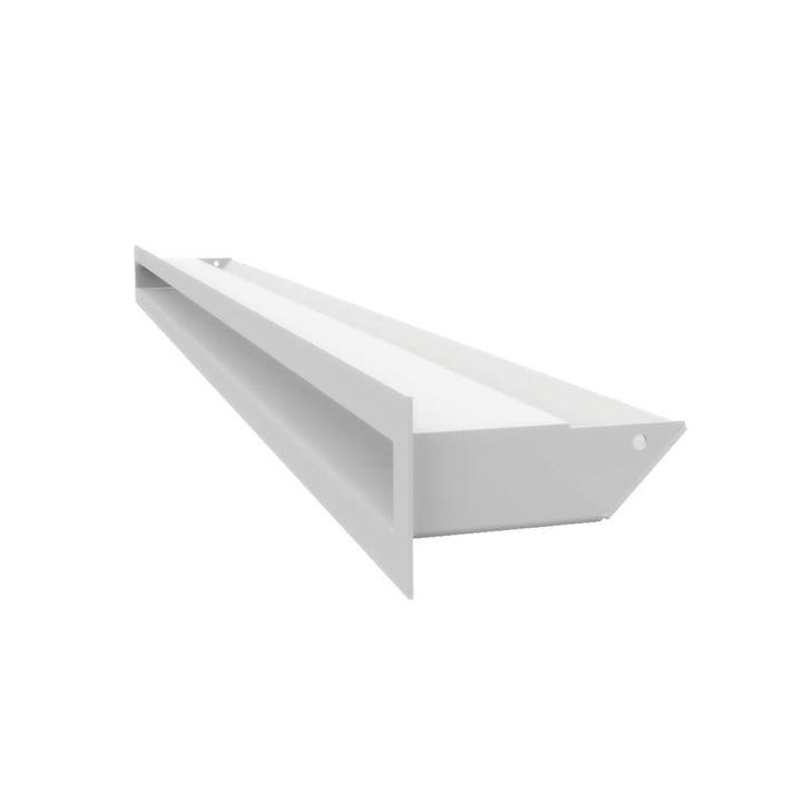 Kratki Lüftungsgitter 45S | 60x800x96,5 mm | weiss