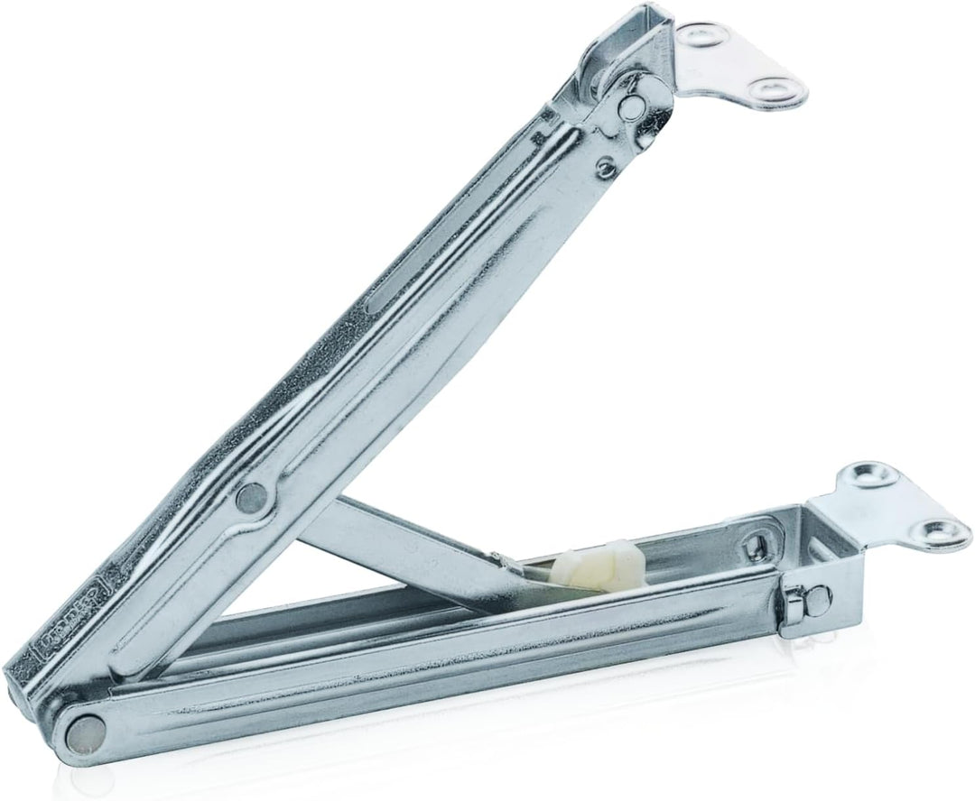 GedoTec Klappenbeschlag Rastomat Kopfteil Verstellbeschlag - MULTIFLEX | Hochstellstütze Metall verz