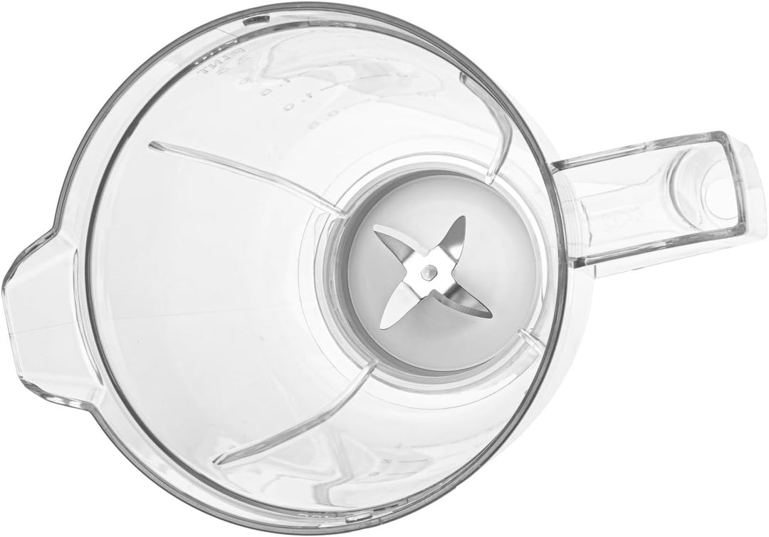 ADLER Praktischer Kunststoff-Mixer, 1000 W, 1,5 l Behälter, Impulsfunktion