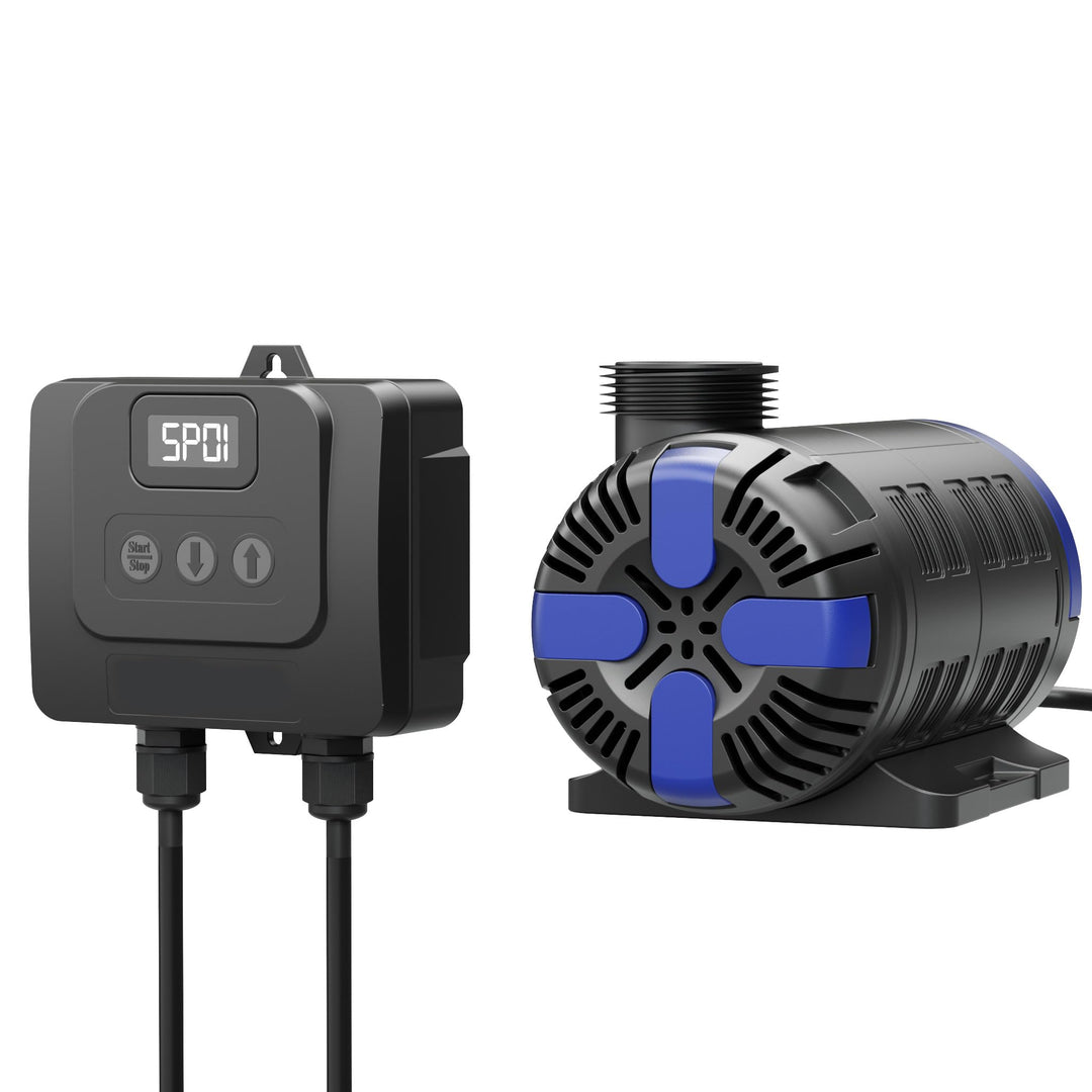 SunSun CET-8000 stufenlos regelbare SuperECO Teichpumpe von 500 bis 8000l/h bei nur 80W
