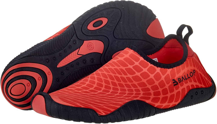 BALLOP Spider Barfussschuh 41.5/42.5 EU Rot, 41.5/42.5 EU Rot