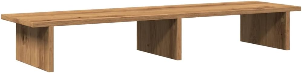 vidaXL Monitorständer, Schreibtischaufsatz für 2 Monitore, Unterbau Bildschirm Laptop Ständer, Tisch