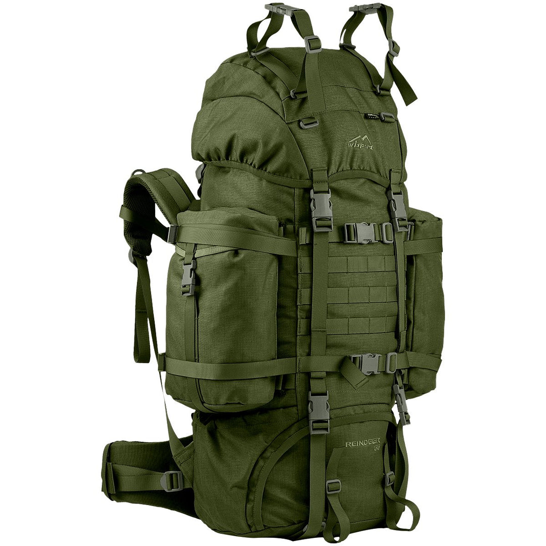 Wisport Reindeer 55L Rucksack Olive Grün
