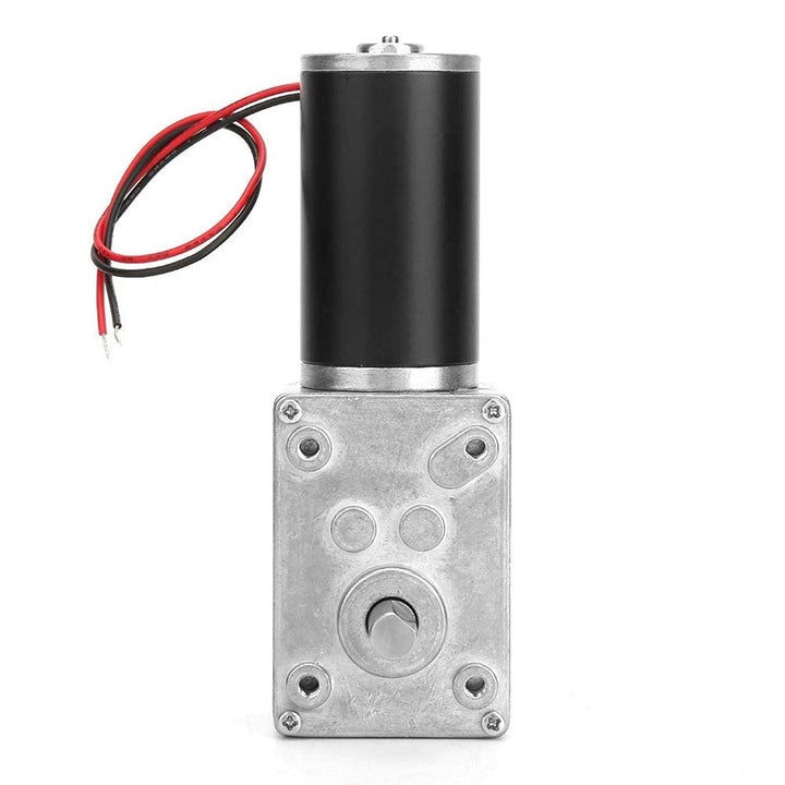 12V 130RPM DC Schneckengetriebemotor 22kg.cm 31mm Hohe Torsion Selbsthemmende Motor Reversed Mini Tu