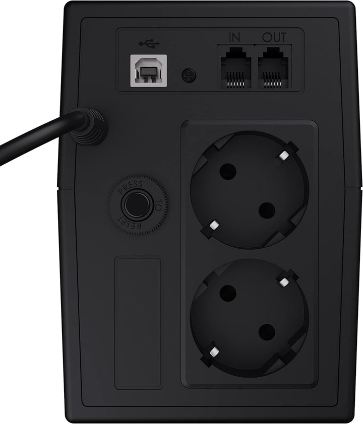 Green Cell UPS USV Unterbrechungsfreie Stromversorgung 800VA (480W) mit Überspannungsschutz 230V Lin