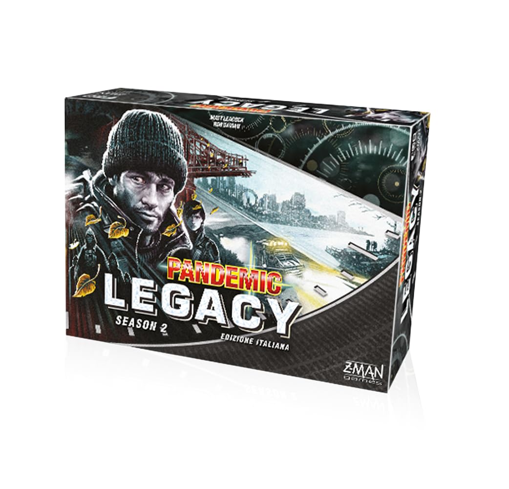 Asmodee 8393 Pandemic Legacy Season 2 Schwarz