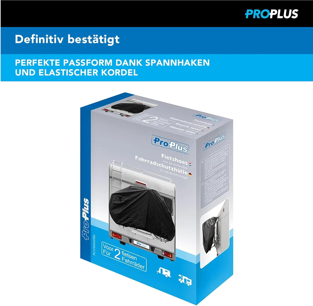 ProPlus 330287 Fahrrad-Schutzhülle für Fahrradträger, Heckmontage