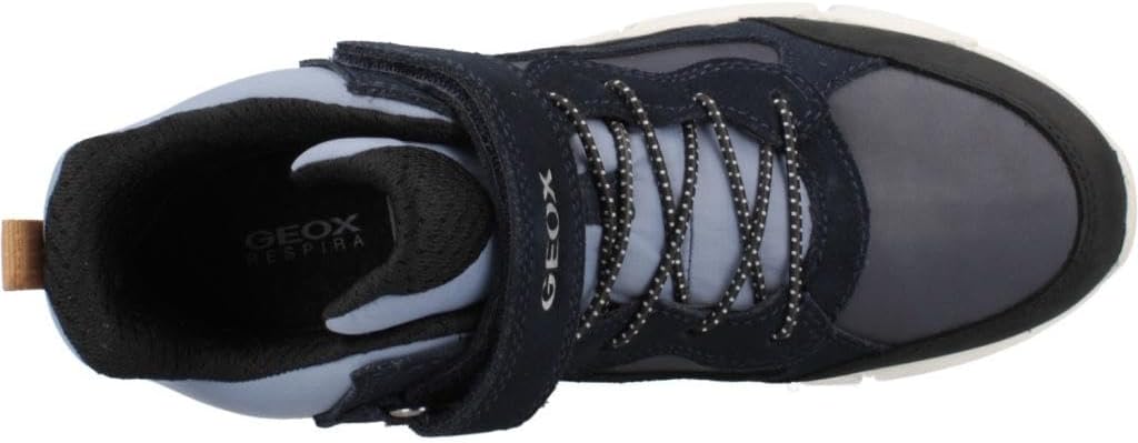 Geox Jungen J Flexyper Boy B ABX Ankle Boot, Navy Lt Blue