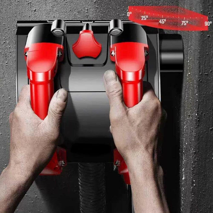 Betonschleifer 1200W Sanierungsfräse Betonfräse Schleifer Putzfräse Mauerfräse Putzfräse Walzen Schl