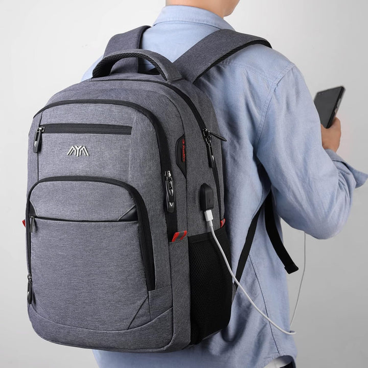 Schulrucksack Jungen Mädchen Teenager, Rucksack Schule Laptop Rucksack für Herren Damen Daypacks für