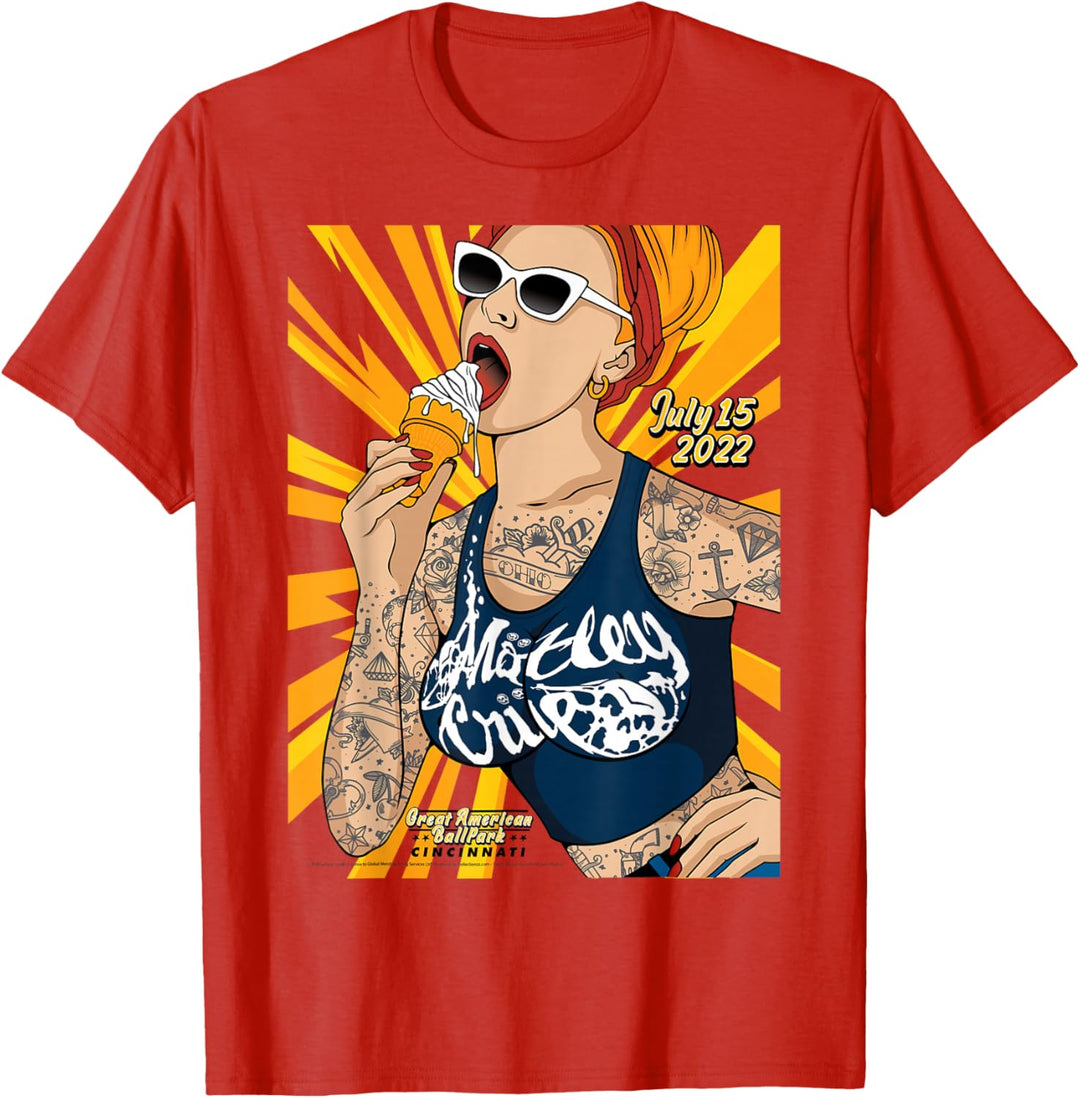 Mötley Crüe - The Stadium Tour Cincinnati Event T-Shirt