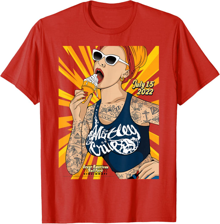 Mötley Crüe - The Stadium Tour Cincinnati Event T-Shirt