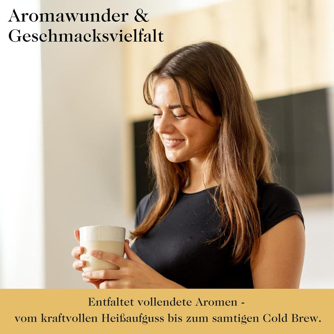 Barista Royal French Press - Hochwertige Frenchpress mit Warmhalte-Funktion - Kaffeebereiter - 600ml