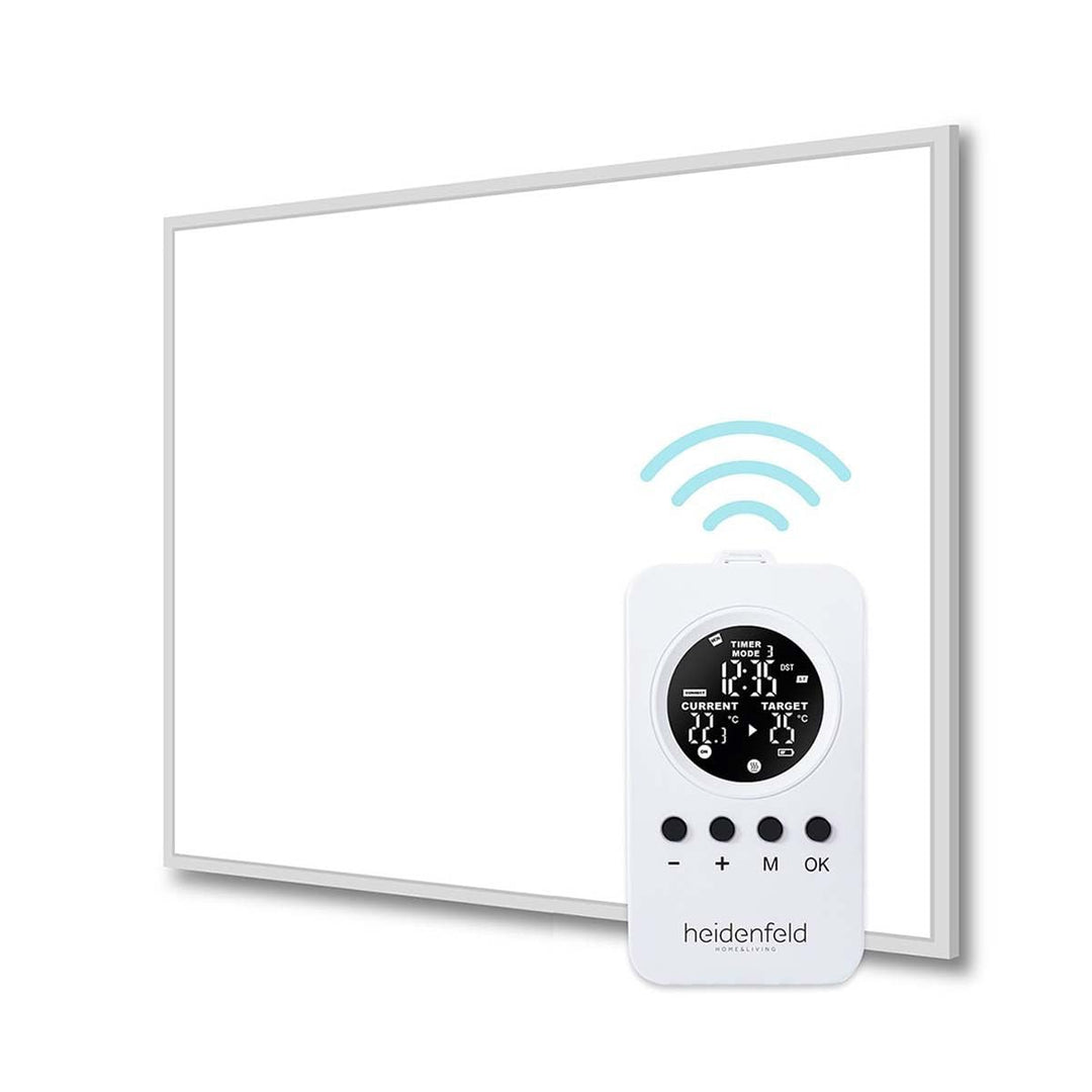 Heidenfeld Infrarotheizung HF-HP106-3 | 𝟭𝟬 𝐉𝐀𝐇𝐑𝐄 𝐆𝐀𝐑𝐀𝐍𝐓𝐈𝐄 - 300 Watt - 3-8 m² - Infrarot Heizkörper