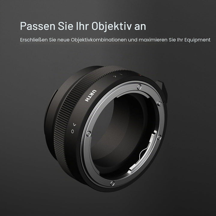 Urth Objektivadapter: Kompatibel mit Nikon F (G-Type) Objektiv und Sony E Kameragehäuse, Nikon F (G-