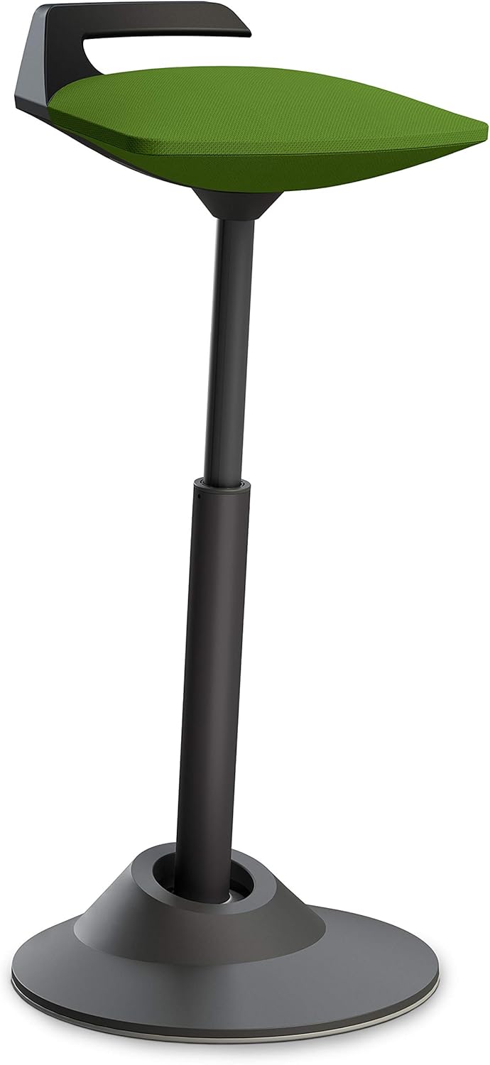 aeris Muvman High Stehhocker – ergonomische Stehhilfe – Stehsitz für gesundes und aktives Sitzen und