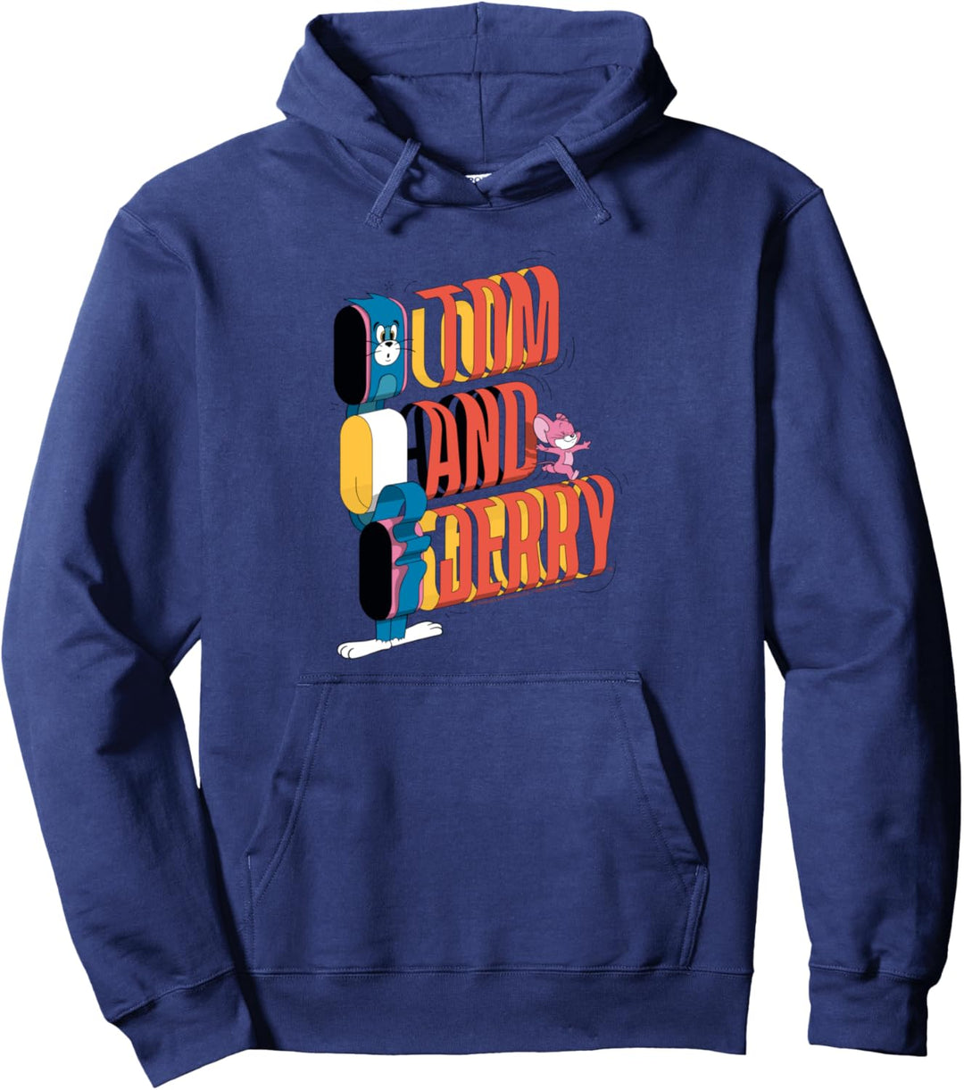 WB 100: Tom and Jerry Ribbon Run Pullover Hoodie