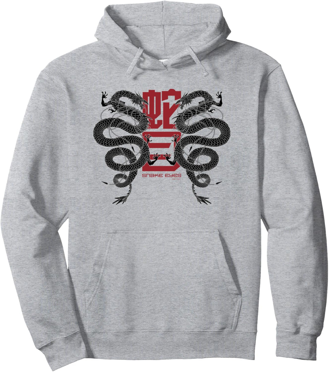 Snake Eyes Double Dragon Pullover Hoodie