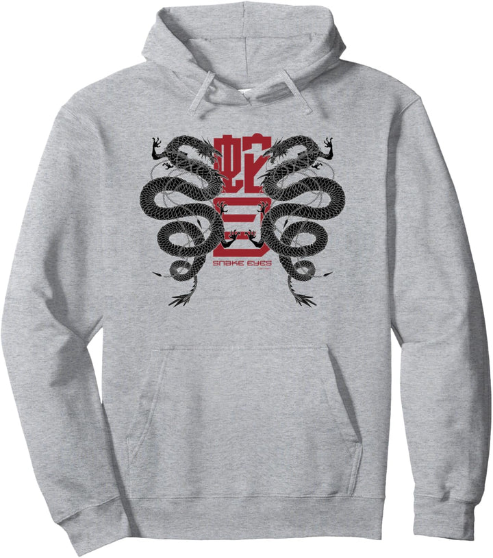 Snake Eyes Double Dragon Pullover Hoodie