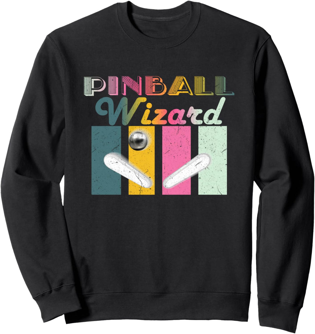 Pinball Wizard Insert Coins Game Over Spielen von Arcade Sweatshirt