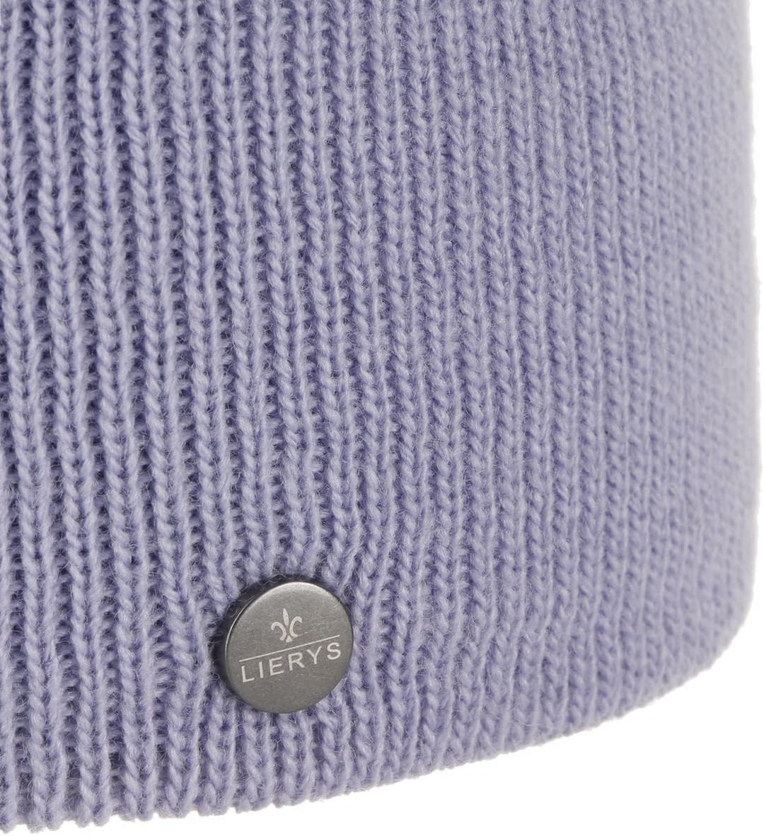 LIERYS Mono Stirnband Damen/Herren 8 cm breit - Made in Germany - dreilagiges Strickband gefüttert m