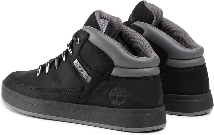 Timberland Herren Davis Square Hiker Stiefel 44.5 EU Schwarz Nubuck, 44.5 EU Schwarz Nubuck